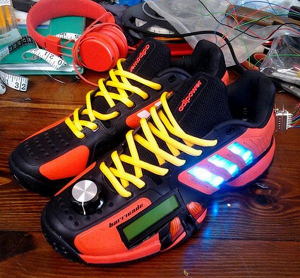 Adidas social media shoe lets athletes receive tweets while on the ...