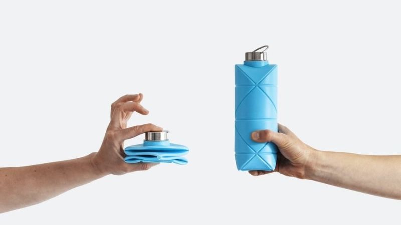 DiFold Reusable Origami Bottle Folds to Slip in Your Pocket-2